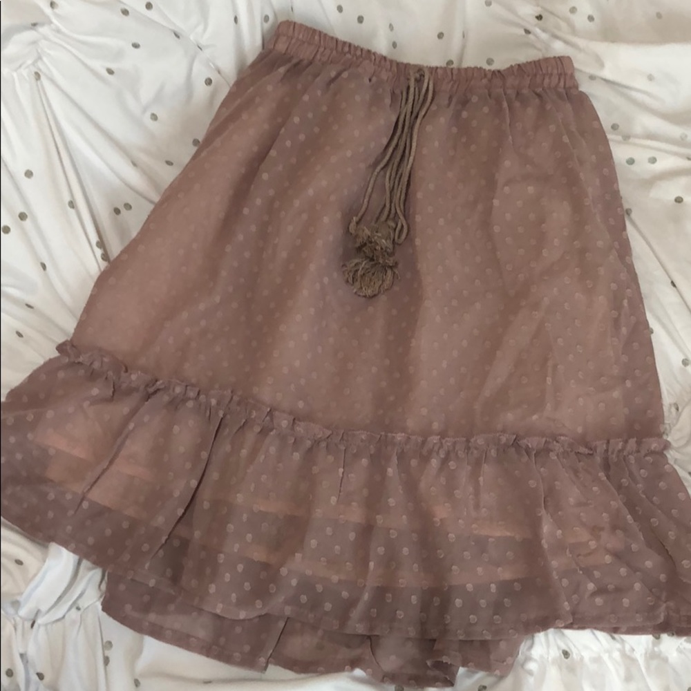 Mauve Skirt